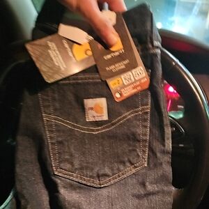 Carhartt FR Men's Dark Blue Relaxed Jeans